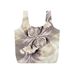 Fractal Feathers Full Print Recycle Bag (s) by MRNStudios