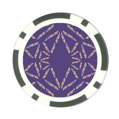 Abstract Pattern Geometric Backgrounds   Poker Chip Card Guard by Eskimos