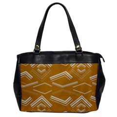 Abstract geometric design    Oversize Office Handbag
