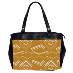 Abstract geometric design    Oversize Office Handbag (2 Sides)