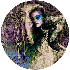 My Mucha Moment Uv Print Round Tile Coaster