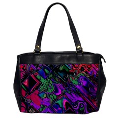 Neon Aquarium Oversize Office Handbag by MRNStudios