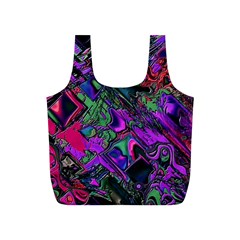 Neon Aquarium Full Print Recycle Bag (s) by MRNStudios