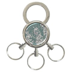 Seaweed Mandala 3-ring Key Chain by MRNStudios