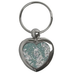 Seaweed Mandala Key Chain (heart) by MRNStudios