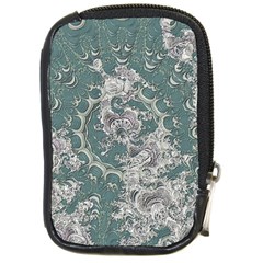 Seaweed Mandala Compact Camera Leather Case by MRNStudios