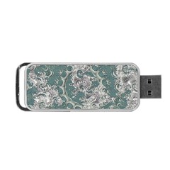 Seaweed Mandala Portable Usb Flash (one Side) by MRNStudios