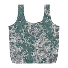 Seaweed Mandala Full Print Recycle Bag (l) by MRNStudios