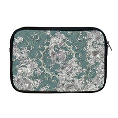 Seaweed Mandala Apple Macbook Pro 17  Zipper Case by MRNStudios