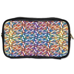 Colorful Flowers Toiletries Bag (two Sides) by Sparkle