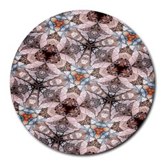 Digital Illusion Round Mousepads by Sparkle