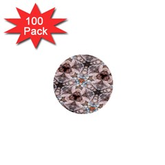 Digital Illusion 1  Mini Buttons (100 Pack) 