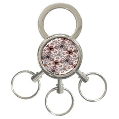 Digital Illusion 3-ring Key Chain by Sparkle