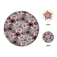 Digital Illusion Playing Cards Single Design (round) by Sparkle