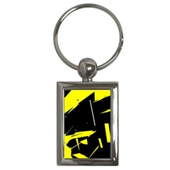 Abstract Pattern Key Chain (rectangle) by Sparkle