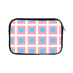 Trans Flag Squared Plaid Apple Ipad Mini Zipper Cases by WetdryvacsLair