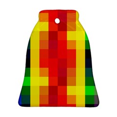 Pride Plaid Ornament (bell) by WetdryvacsLair