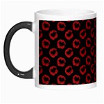 Red Lips Kiss Glitter Morph Mug