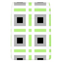 Agender Flag Plaid Removable Flap Cover (s) by WetdryvacsLair