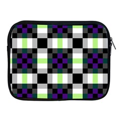 Agender Flag Plaid With Difference Apple Ipad 2/3/4 Zipper Cases by WetdryvacsLair