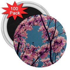 Colorful Floral Leaves Photo 3  Magnets (100 Pack) by dflcprintsclothing