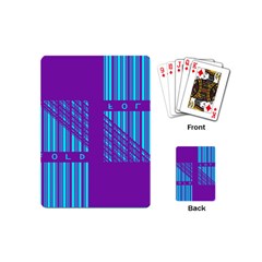 Fold At Home Folding Playing Cards Single Design (mini) by WetdryvacsLair