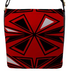 Abstract Pattern Geometric Backgrounds   Flap Closure Messenger Bag (s) by Eskimos