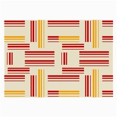 Abstract Pattern Geometric Backgrounds   Large Glasses Cloth by Eskimos