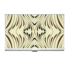 Folk Flowers Print Floral Pattern Ethnic Art Business Card Holder by Eskimos