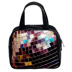 Funky Disco Ball Classic Handbag (two Sides) by essentialimage365