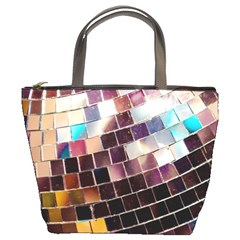 Funky Disco Ball Bucket Bag by essentialimage365