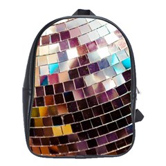 Funky Disco Ball School Bag (large) by essentialimage365