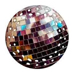 Funky Disco Ball Ornament (round Filigree) by essentialimage365