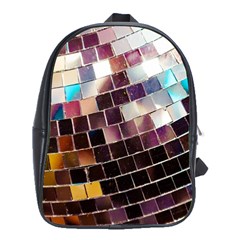 Funky Disco Ball School Bag (xl) by essentialimage365