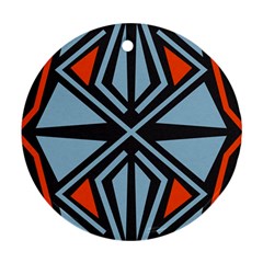 Abstract Geometric Design    Ornament (round) by Eskimos