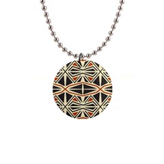 Abstract Geometric Design    1  Button Necklace by Eskimos