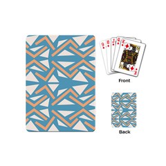 Abstract Geometric Design    Playing Cards Single Design (mini) by Eskimos