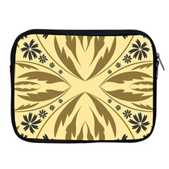 Folk Flowers Print Floral Pattern Ethnic Art Apple Ipad 2/3/4 Zipper Cases by Eskimos