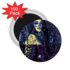 Glitch Witch Ii 2 25  Magnets (100 Pack)  by MRNStudios