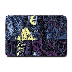 Glitch Witch Ii Small Doormat  by MRNStudios