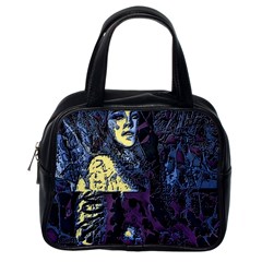 Glitch Witch Ii Classic Handbag (one Side) by MRNStudios