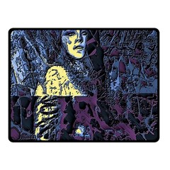 Glitch Witch Ii Double Sided Fleece Blanket (small)  by MRNStudios