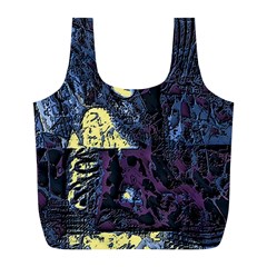 Glitch Witch Ii Full Print Recycle Bag (l) by MRNStudios