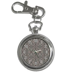 Old Style Decorative Seamless Pattern Key Chain Watches by dflcprintsclothing