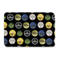 Beer Brands Logo Pattern Plate Mats by dflcprintsclothing