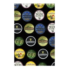 Beer Brands Logo Pattern Shower Curtain 48  x 72  (Small) 