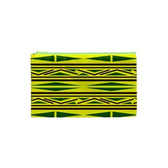 Abstract Pattern Geometric Backgrounds Cosmetic Bag (xs) by Eskimos