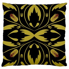 Folk Flowers Print Floral Pattern Ethnic Art Standard Flano Cushion Case (one Side) by Eskimos