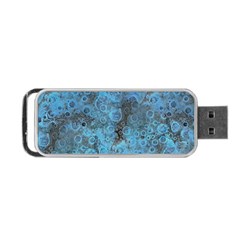 Abstract Surface Texture Background Portable Usb Flash (one Side) by dflcprintsclothing