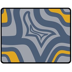 Abstract Pattern Geometric Backgrounds Double Sided Fleece Blanket (medium)  by Eskimos